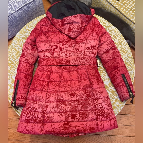 Pre-owned Desigual puffer in red. 36 (S, XS) - Picture 4 of 10